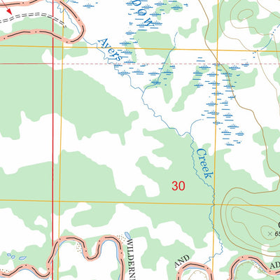 US Forest Service - Topo Blue Bunch Mountain, ID FSTopo Legacy digital map