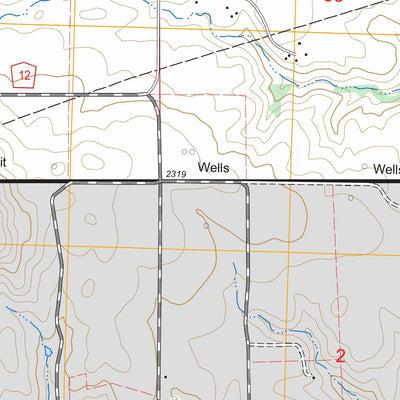 US Forest Service - Topo Blue Buttes, ND FSTopo Legacy digital map