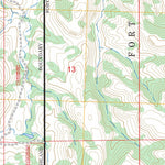 US Forest Service - Topo Blue Buttes, ND FSTopo Legacy digital map