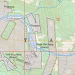 US Forest Service - Topo Blue Canyon, CA FSTopo Legacy digital map