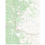 US Forest Service - Topo Blue Canyon, OR FSTopo Legacy digital map