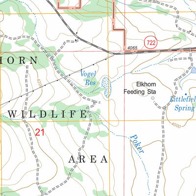 US Forest Service - Topo Blue Canyon, OR FSTopo Legacy digital map