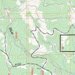 US Forest Service - Topo Blue Canyon, OR FSTopo Legacy digital map
