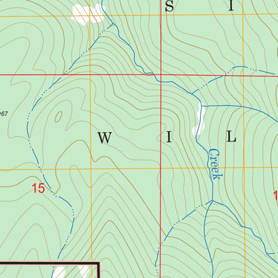 US Forest Service - Topo Blue Creek Mountain, CA FSTopo Legacy digital map