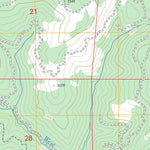 US Forest Service - Topo Blue Creek Mountain, CA FSTopo Legacy digital map