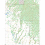 US Forest Service - Topo Blue Creek Reservoir, ID FSTopo Legacy digital map