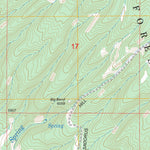 US Forest Service - Topo Blue Creek Reservoir, ID FSTopo Legacy digital map