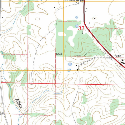US Forest Service - Topo Blue Eye, AR - MO FSTopo Legacy digital map