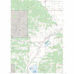US Forest Service - Topo Blue Grass Ridge, MT FSTopo Legacy digital map