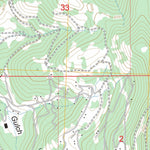 US Forest Service - Topo Blue Grass Ridge, MT FSTopo Legacy digital map