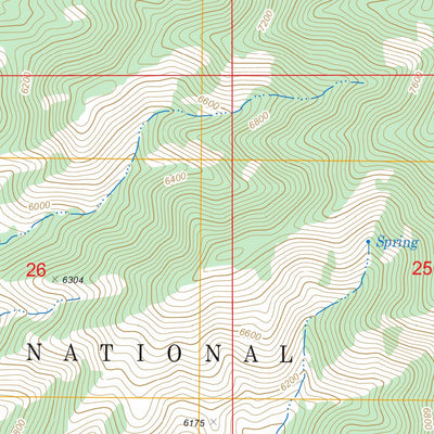 US Forest Service - Topo Blue Jay Peak, AZ FSTopo Legacy digital map