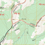 US Forest Service - Topo Blue Joint, ID - MT FSTopo Legacy digital map