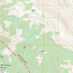 US Forest Service - Topo Blue Miner Lake, WY FSTopo Legacy digital map