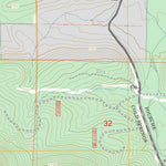 US Forest Service - Topo Blue Mountain Dam, AR FSTopo Legacy digital map