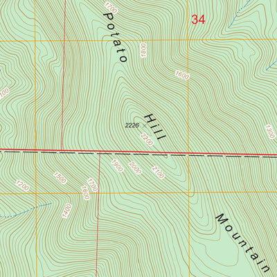 US Forest Service - Topo Blue Mountain Dam, AR FSTopo Legacy digital map