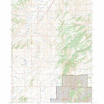 US Forest Service - Topo Blue Nose Creek, WY FSTopo Legacy digital map