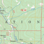 US Forest Service - Topo Blue Nose Mountain, CA FSTopo Legacy digital map