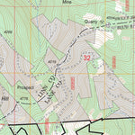 US Forest Service - Topo Blue River, OR FSTopo Legacy digital map