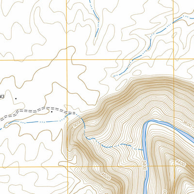 US Forest Service - Topo Blue Spring, AZ FSTopo Legacy digital map