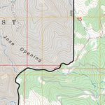 US Forest Service - Topo Bluenose Ridge, CA FSTopo Legacy digital map