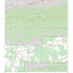US Forest Service - Topo Bluffton, AR FSTopo Legacy digital map