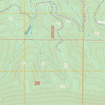 US Forest Service - Topo Bluffton, AR FSTopo Legacy digital map
