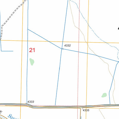 US Forest Service - Topo Bly, OR FSTopo Legacy digital map