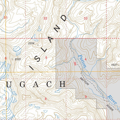 US Forest Service - Topo Blying Sound D-2, AK FSTopo Legacy digital map