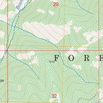 US Forest Service - Topo Boardman Creek, ID FSTopo Legacy digital map