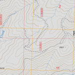 US Forest Service - Topo Boards Crossing, CA FSTopo Legacy digital map