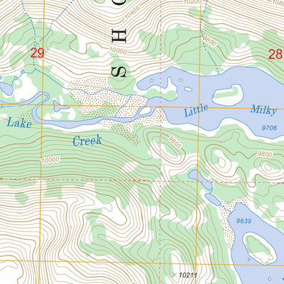 US Forest Service - Topo Bob Lakes, WY FSTopo Legacy digital map