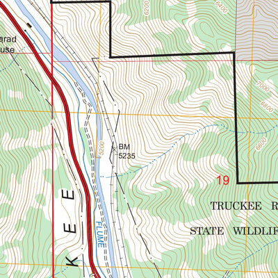 US Forest Service - Topo Boca, CA - NV FSTopo Legacy digital map