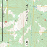 US Forest Service - Topo Bodie Mountain, WA FSTopo Legacy digital map