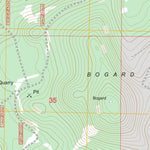 US Forest Service - Topo Bogard Buttes, CA FSTopo Legacy digital map