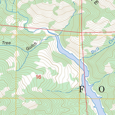 US Forest Service - Topo Bohemotash Mountain, CA FSTopo Legacy digital map