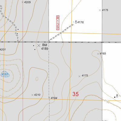 US Forest Service - Topo Boise City SE, TX - OK FSTopo Legacy digital map