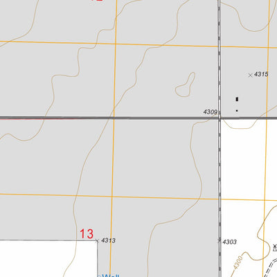 US Forest Service - Topo Boise City SW, OK - TX FSTopo Legacy digital map