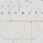 US Forest Service - Topo Bokhoma, OK FSTopo Legacy digital map