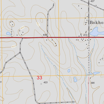 US Forest Service - Topo Bokhoma, OK FSTopo Legacy digital map
