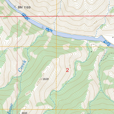 US Forest Service - Topo Boles, ID FSTopo Legacy digital map