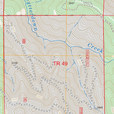US Forest Service - Topo Bollibokka Mountain, CA FSTopo Legacy digital map
