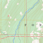 US Forest Service - Topo Bollie Lake, UT FSTopo Legacy digital map