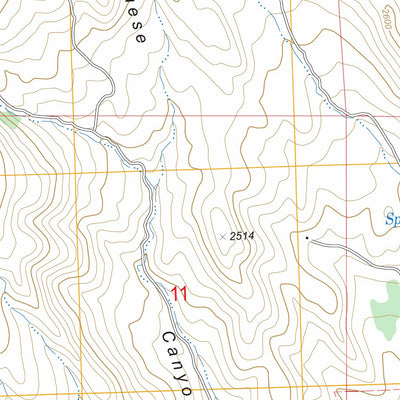 US Forest Service - Topo Bologna Basin, OR FSTopo Legacy digital map