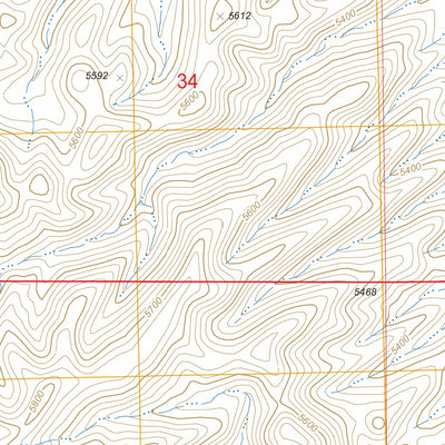 US Forest Service - Topo Bond, MT FSTopo Legacy digital map
