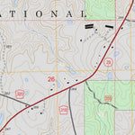 US Forest Service - Topo Bond Pond, MS FSTopo Legacy digital map