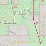 US Forest Service - Topo Bond Pond, MS FSTopo Legacy digital map