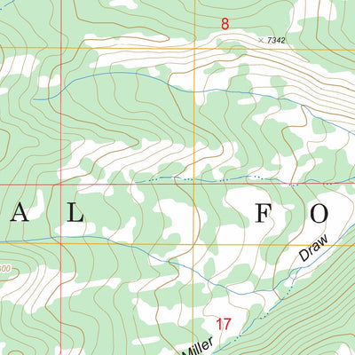 US Forest Service - Topo Bondurant, WY FSTopo Legacy digital map