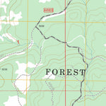 US Forest Service - Topo Bonita Butte, CA FSTopo Legacy digital map