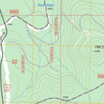 US Forest Service - Topo Bonita Butte, CA FSTopo Legacy digital map