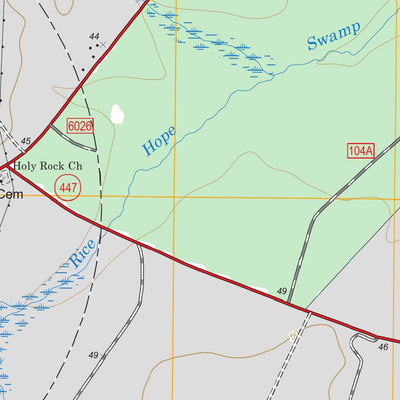 US Forest Service - Topo Bonneau, SC FSTopo Legacy digital map